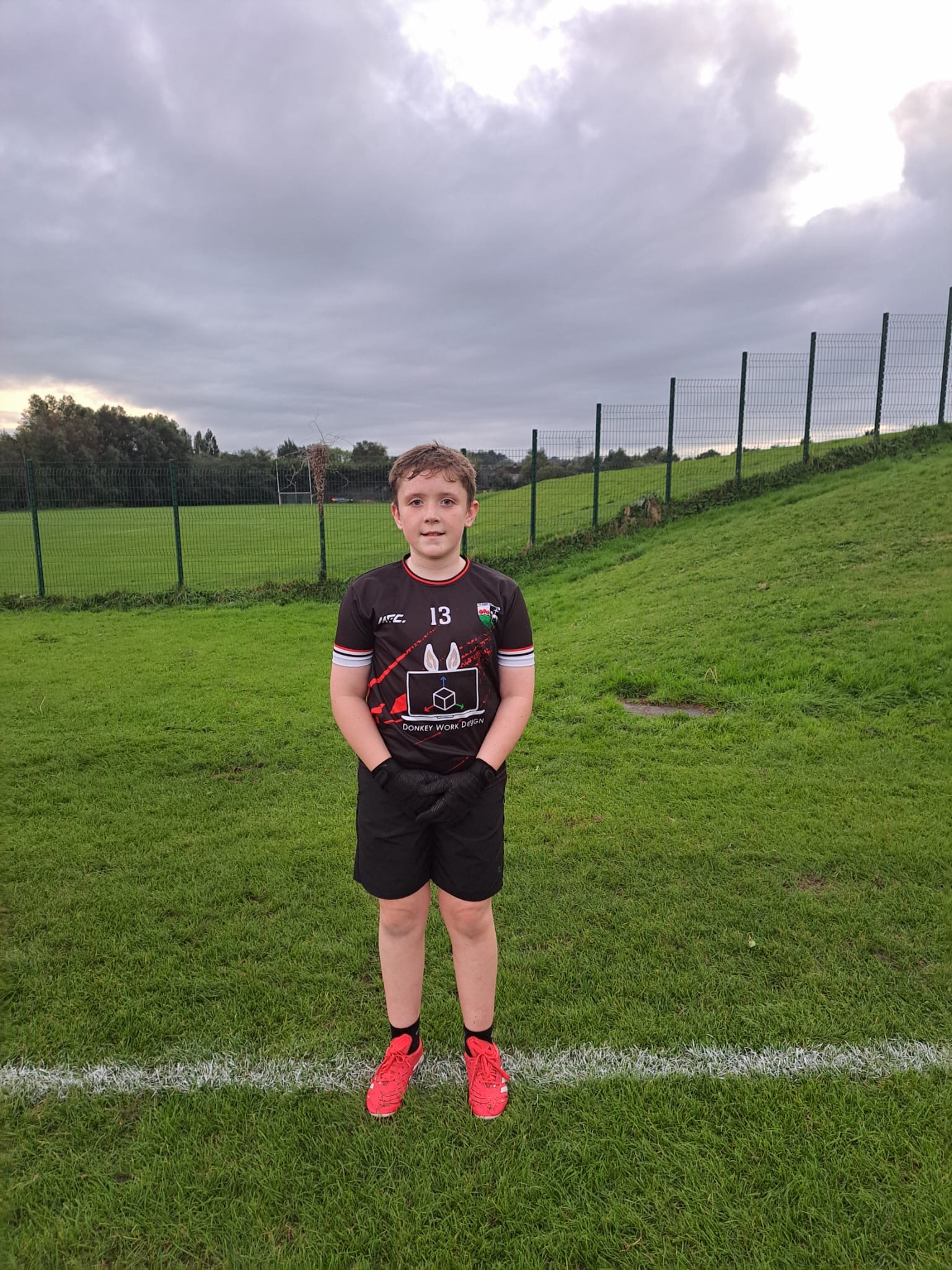 U12 Man of the Match Daniel McCormick
