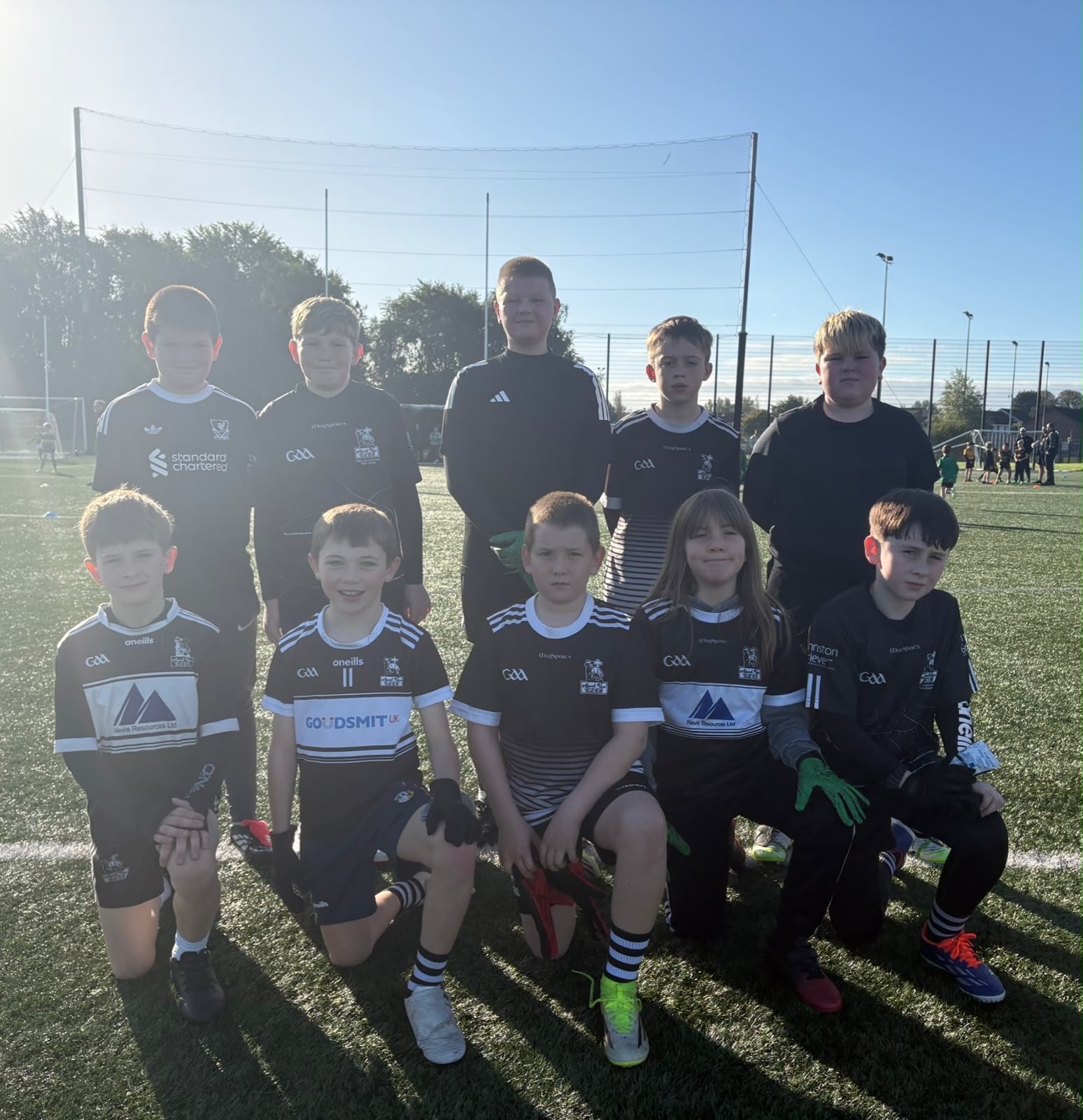St Agnes U10 boys at the Paul Cole Tournament
