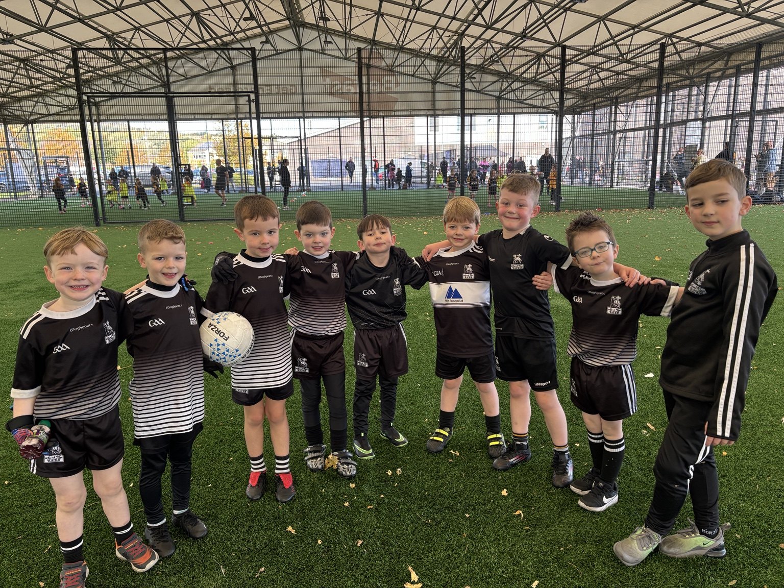 St Agnes U6 players at the Paul Cole Tournament